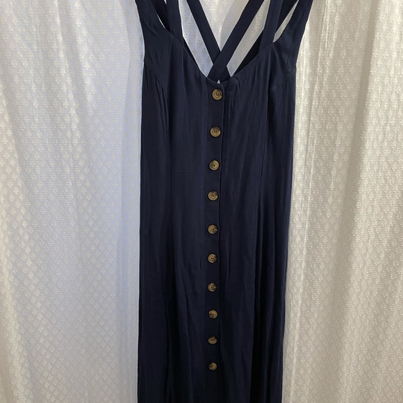 Blue midi dress - Picture 2 of 4